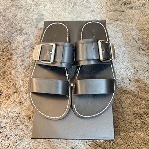 NWT Marc Fisher Black Sandals